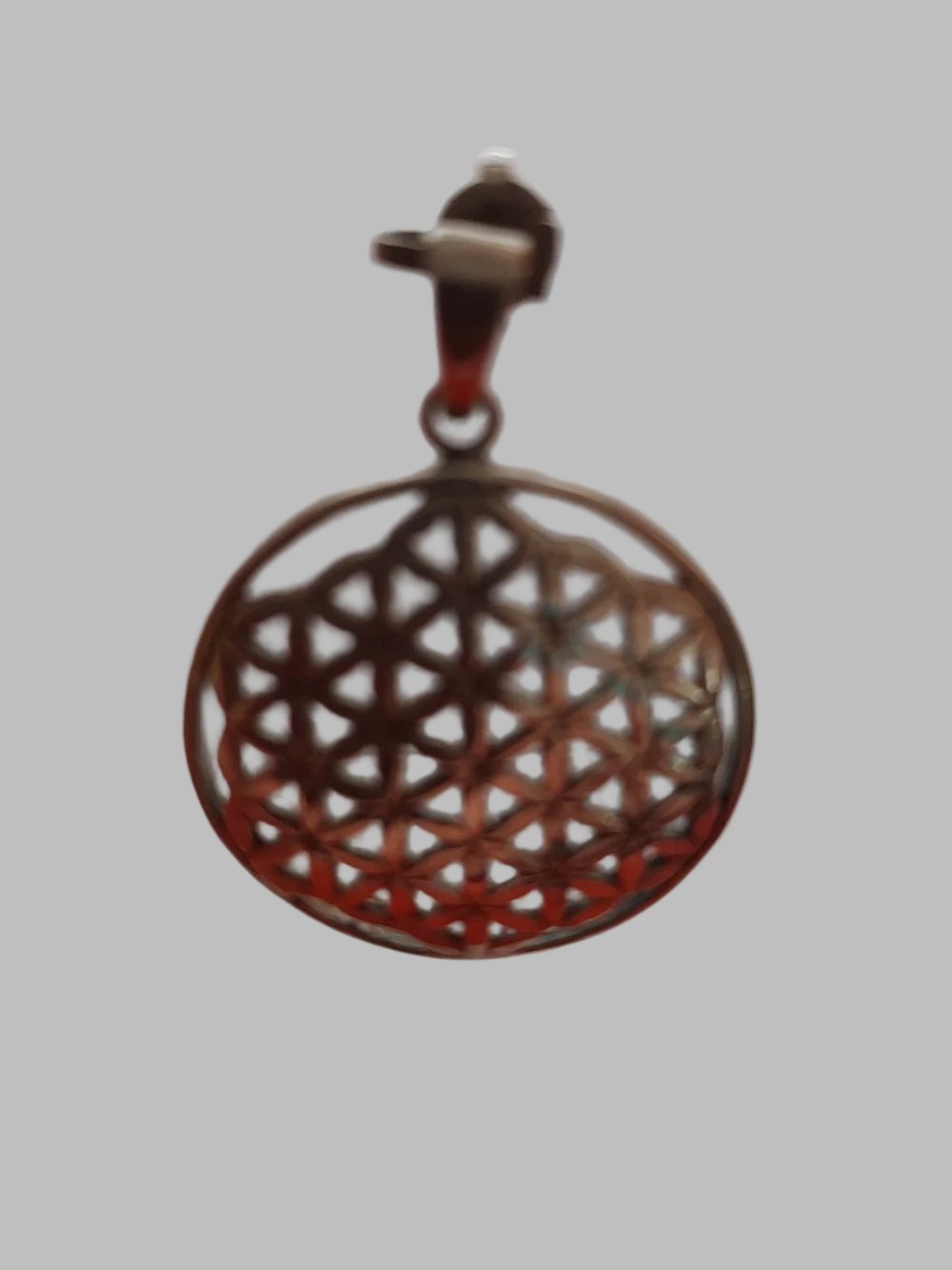 Flower Mandala Sterling Silver 925 Pendant