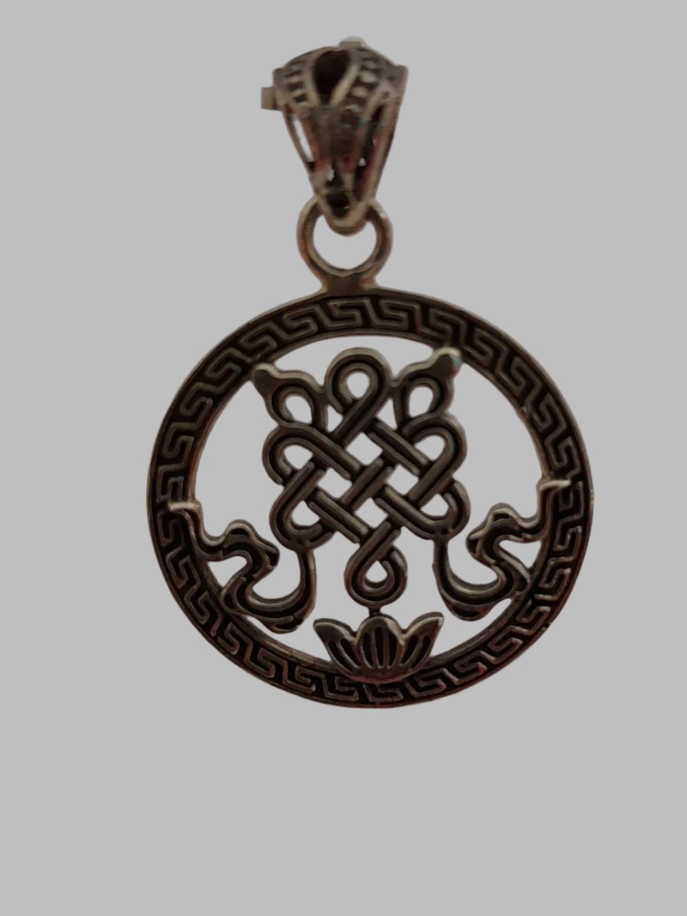 Imperial Symbol Sterling Silver 925 Pendant
