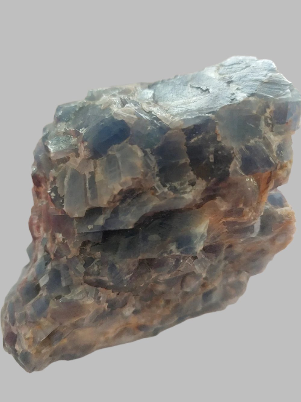 Blue Calcite Crystal Free Form