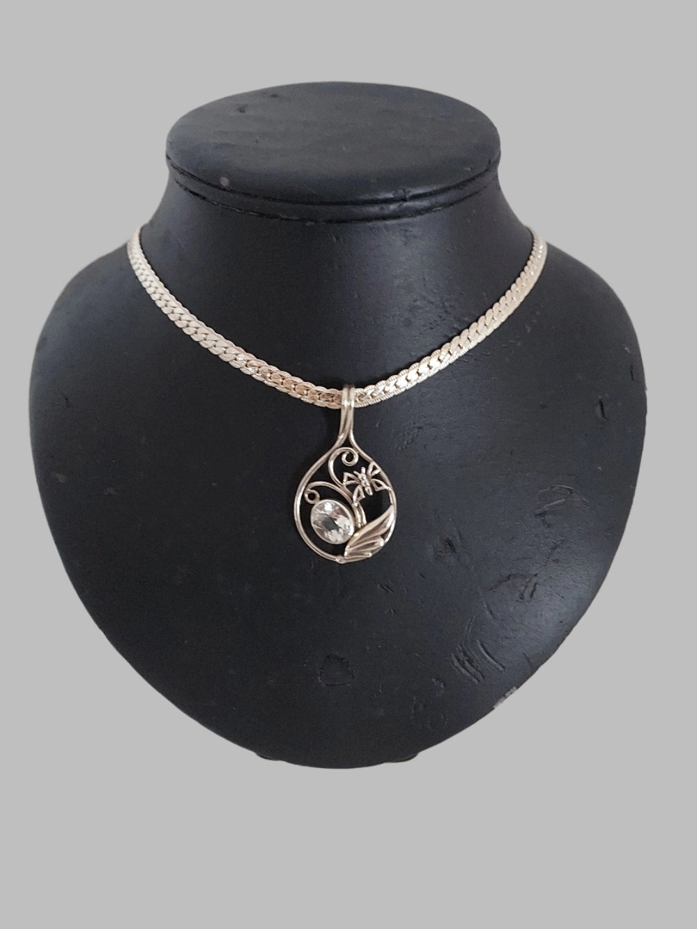 Wide Flat Sterling Silver 925 Neck Chain