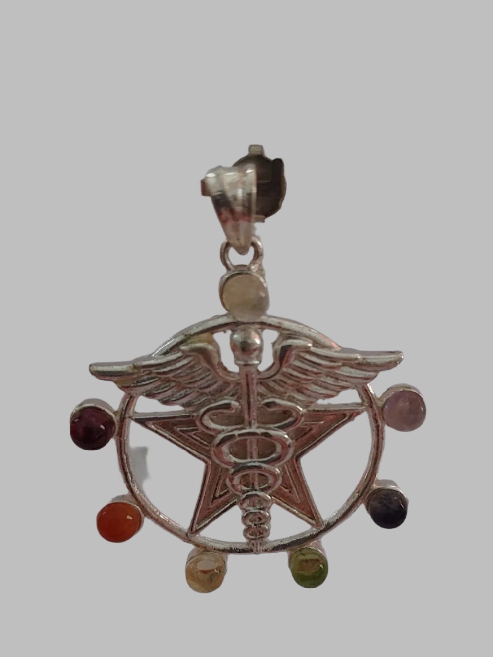 Healing Chakra Symbol Pendant