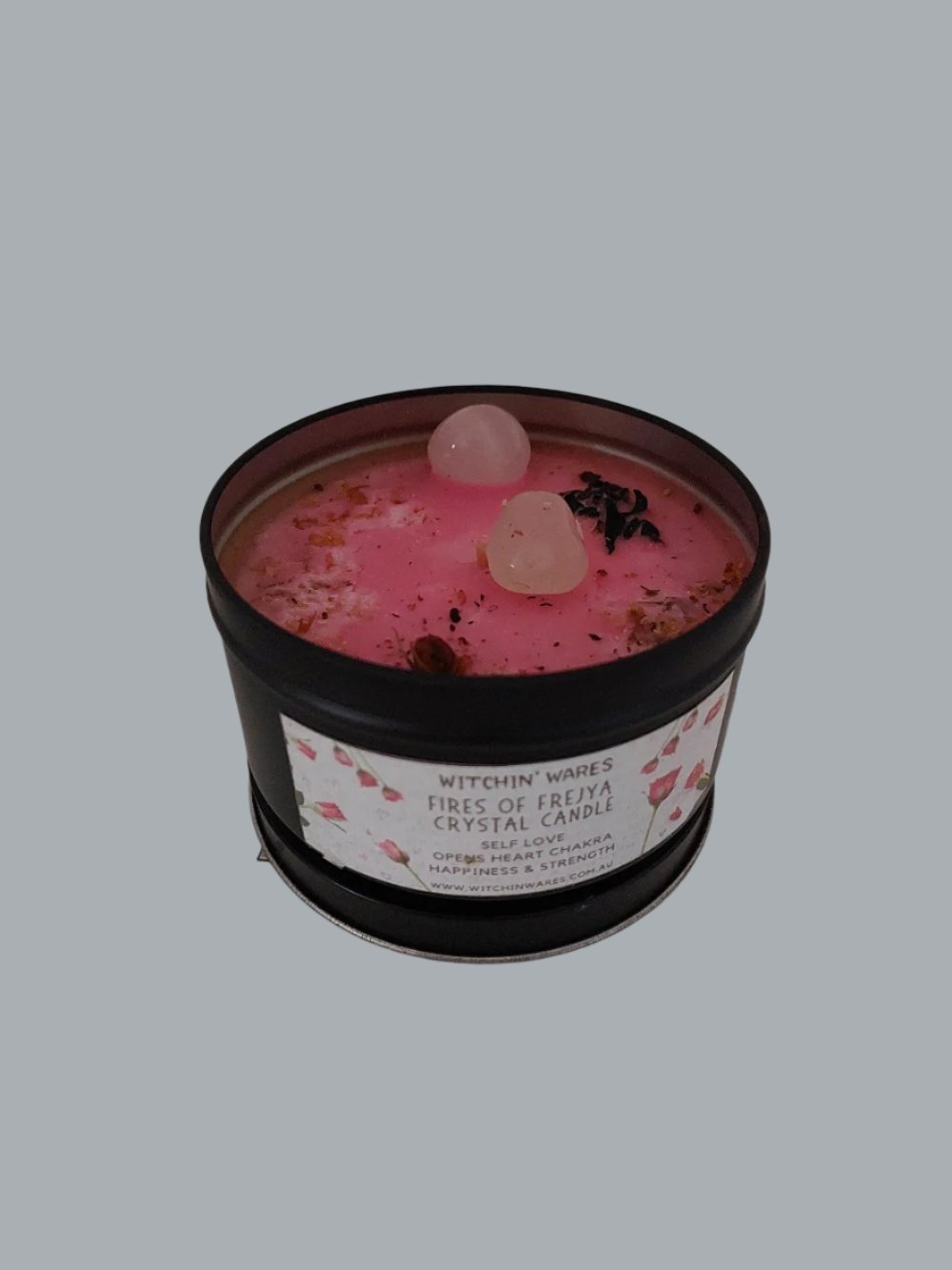 Fires Of Frejya Crystal Soy Spell  Candle