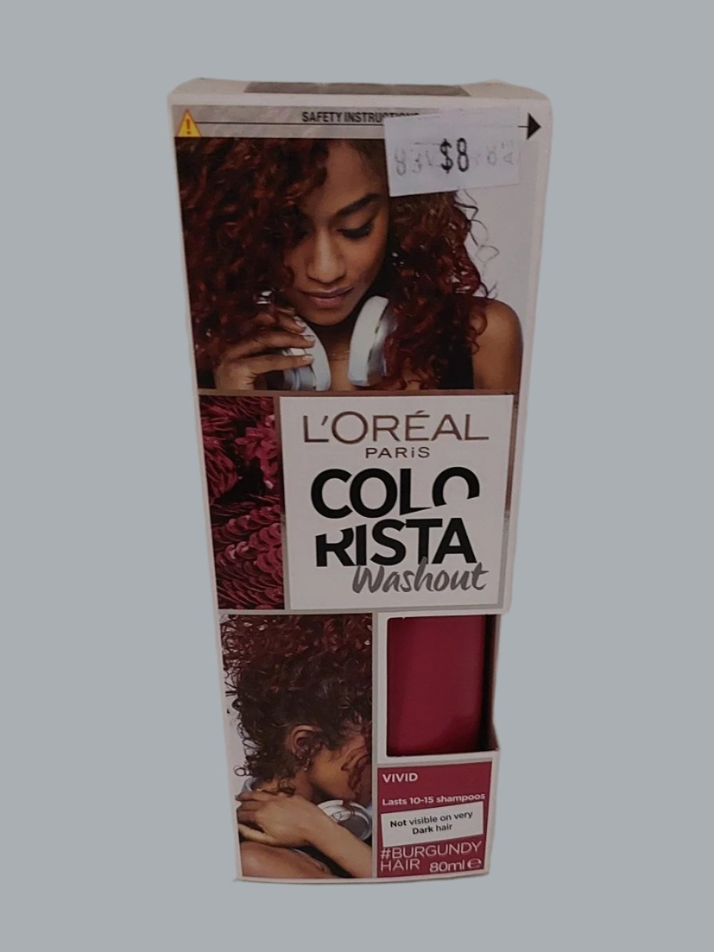 Burgundy Colo Rista Washout Hair Colour