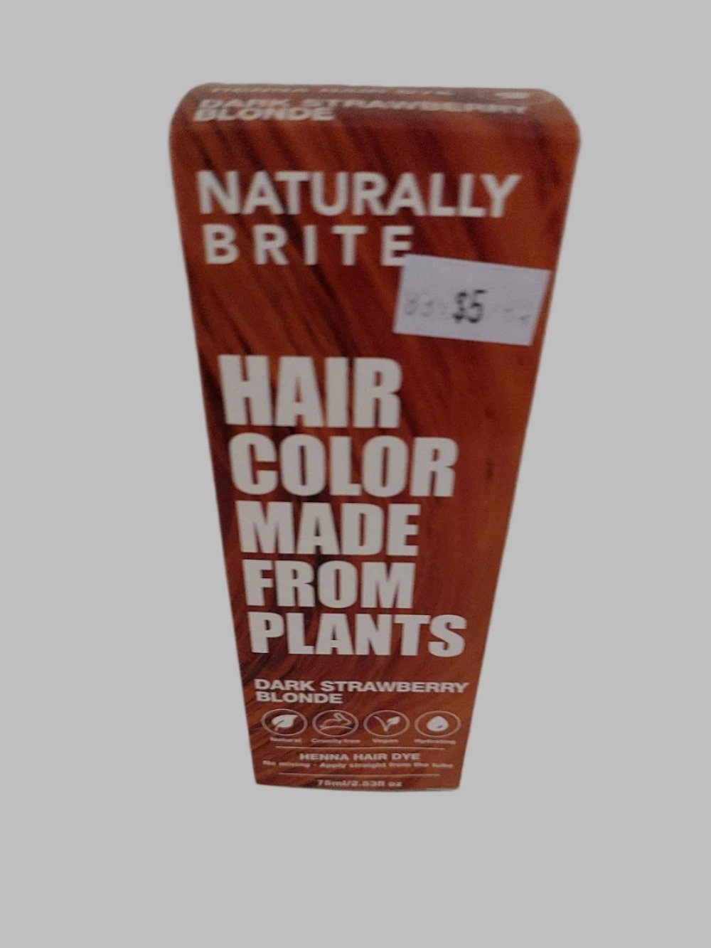 Dark Strawberry Blonde Henna Hair Colour