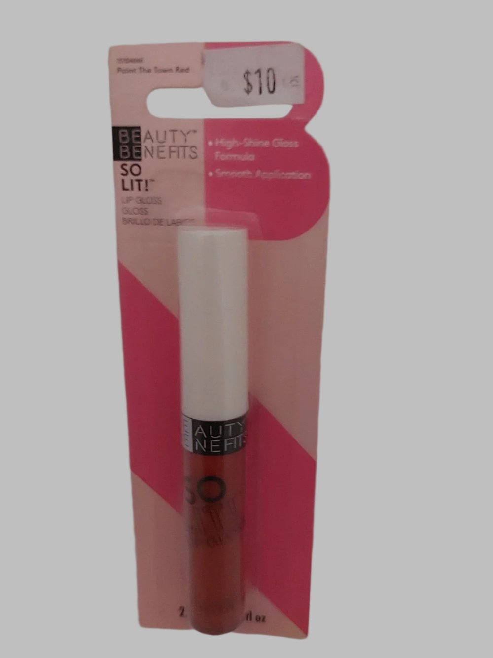 Beauty Benefits So Lit Paint The Town Red Lip Gloss
