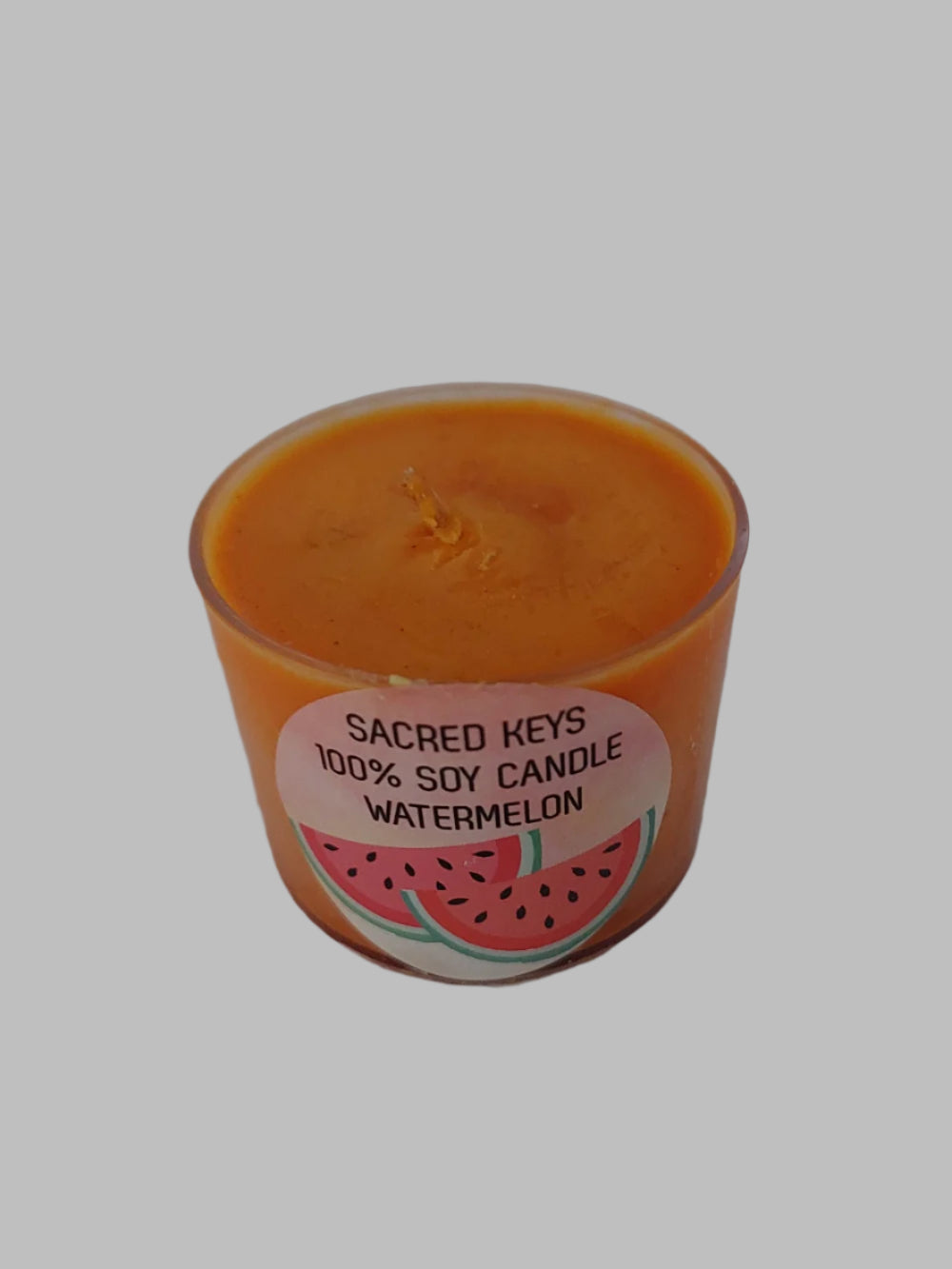 Watermelon Orange Soy Large Tealight Candle