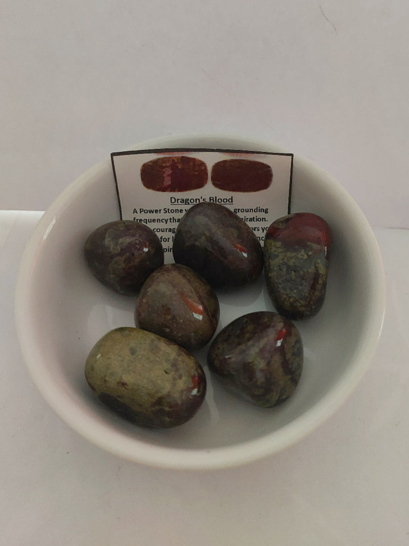 Dragons Blood Crystal Tumbled Stone