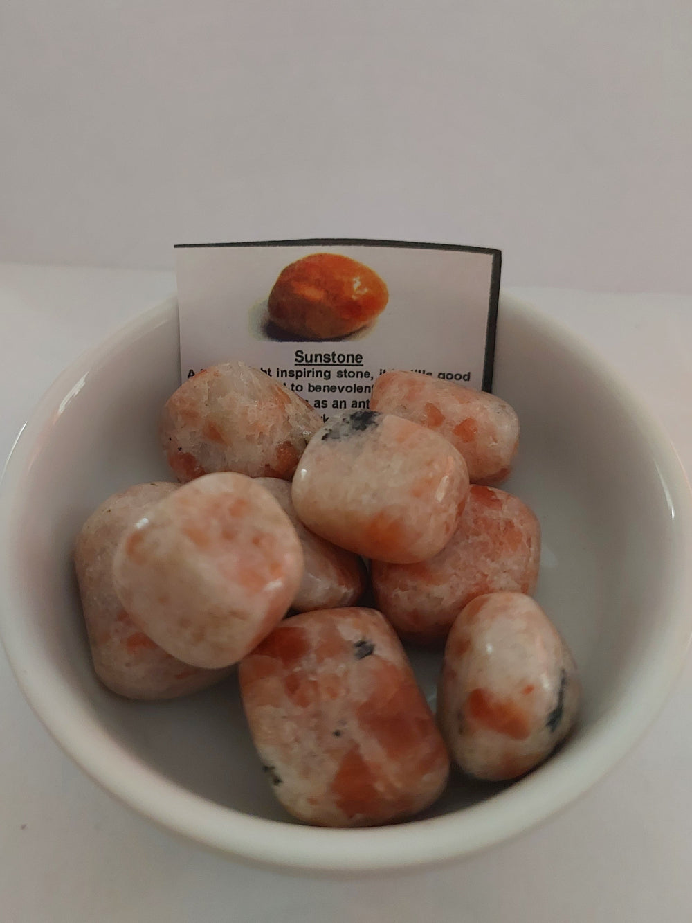 Sunstone Crystal Tumbled Stone