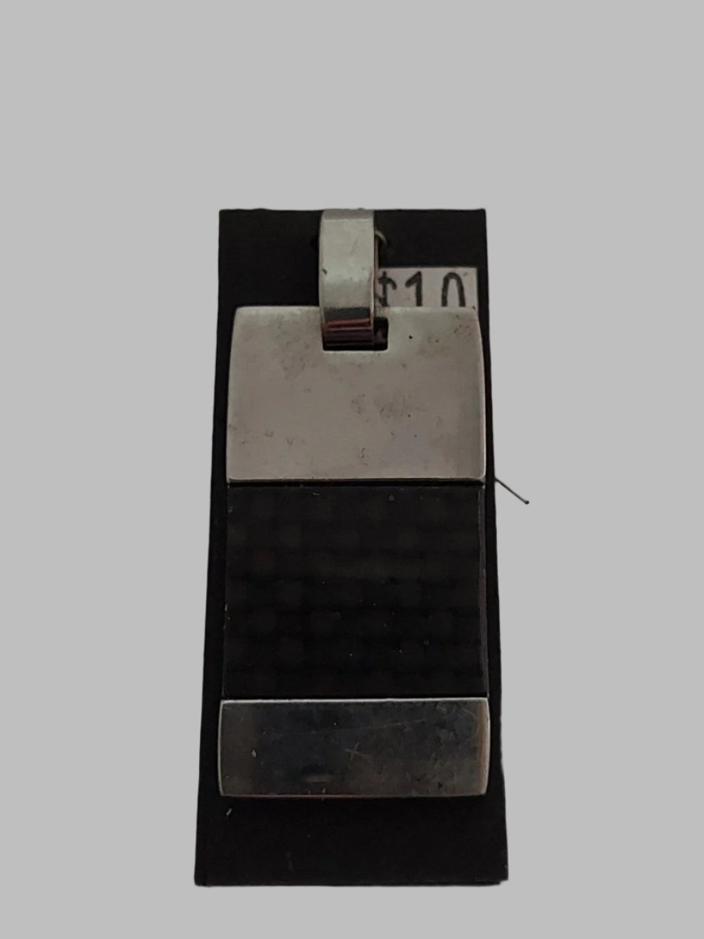 Rectangle Stainless Steel Pendant