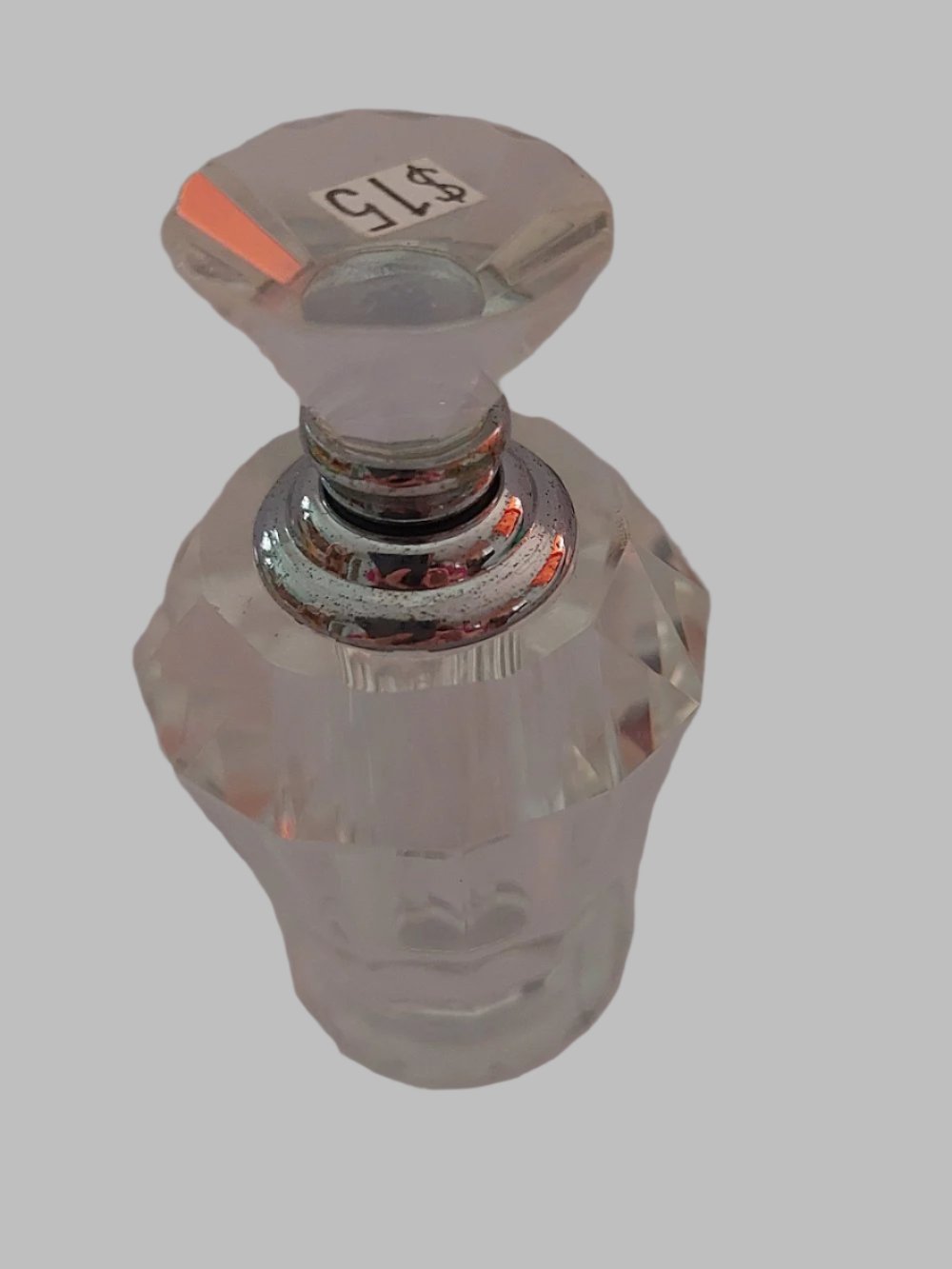 Perfume Faceted Glass Bottles