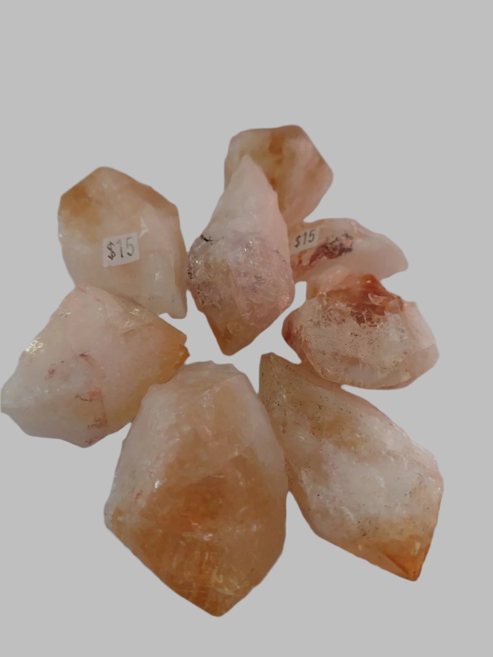 Citrine Crystal Rough Point