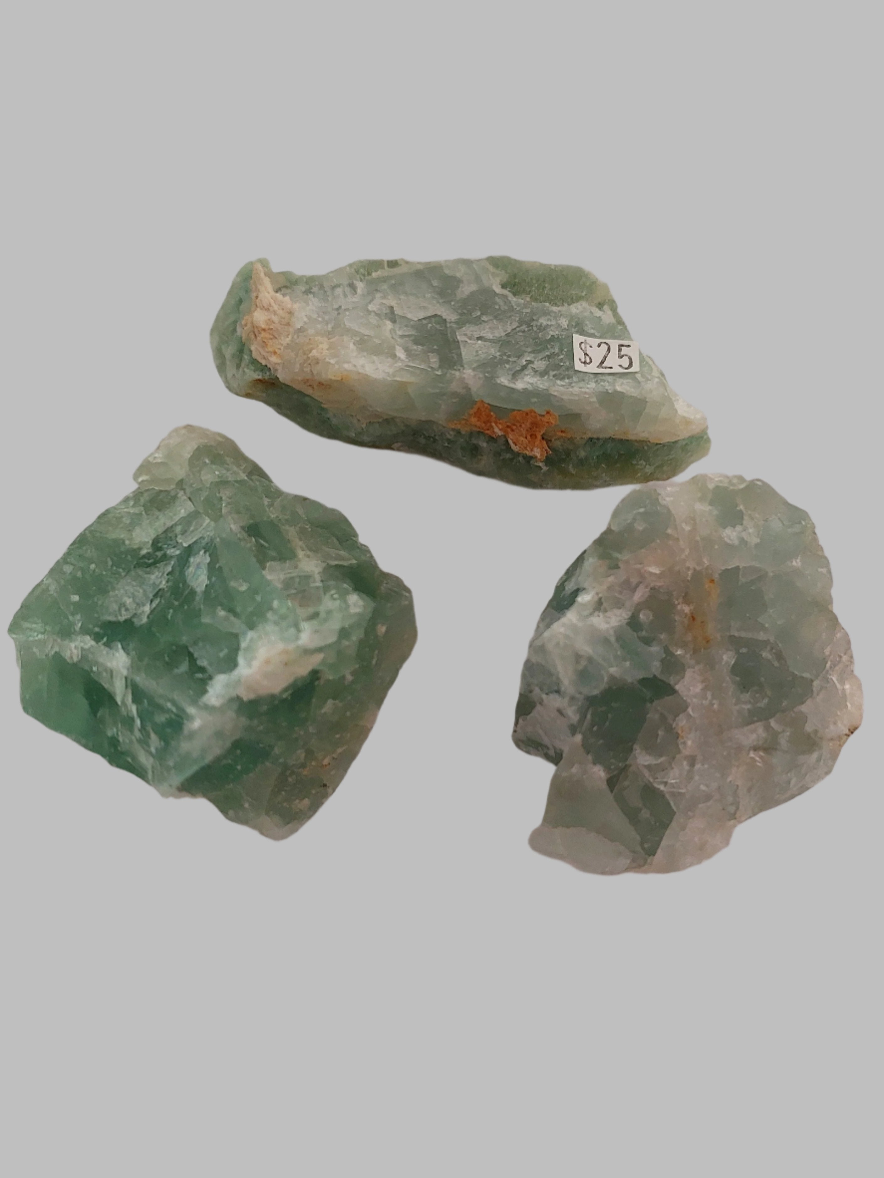 Aquamarine Rough Crystal Chunks