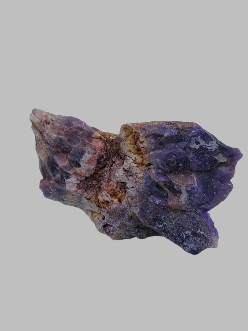 Chevron Amethyst Rough Crystal Chunk