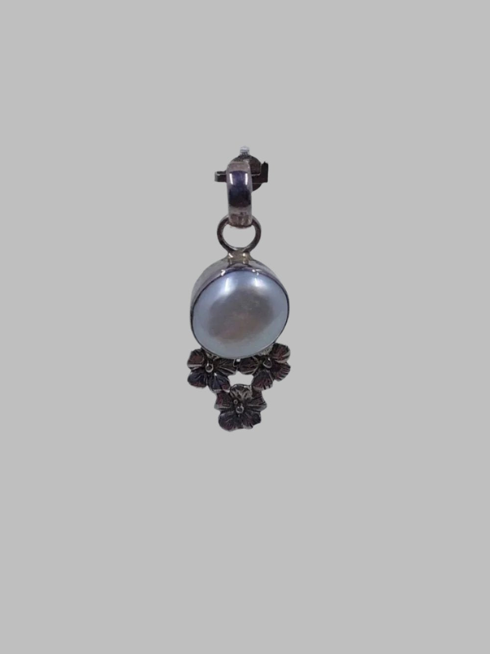Pearl Flower Sterling Silver 925 Pendant