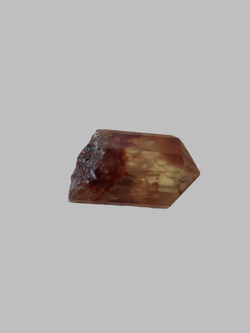 Yellow Apatite Terminated Crystal Stone