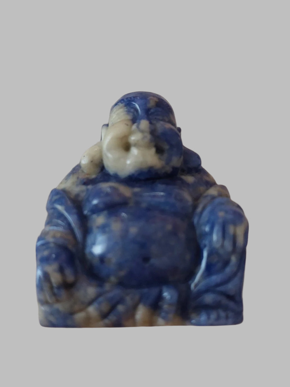 Sodalite Crystal Buddha