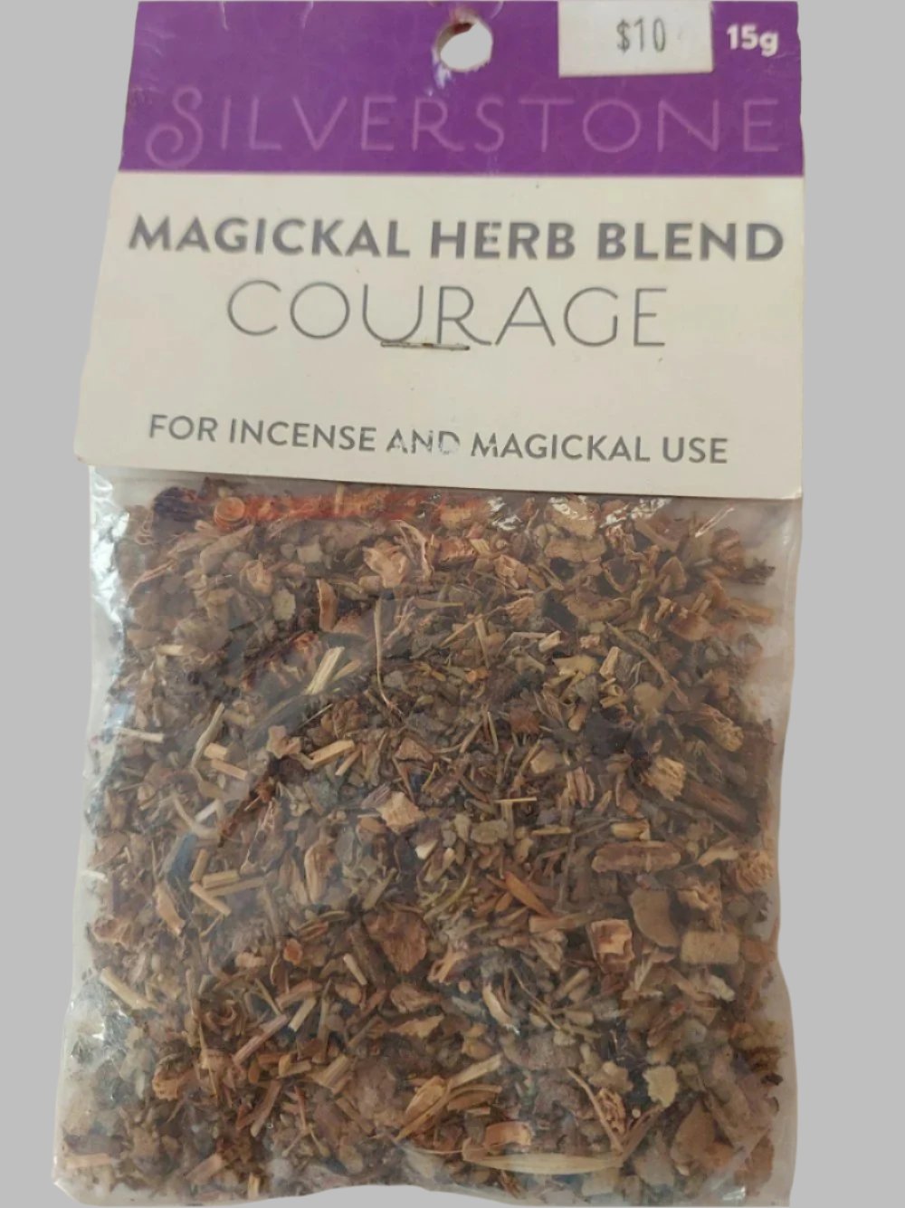Courage Incense Herbs