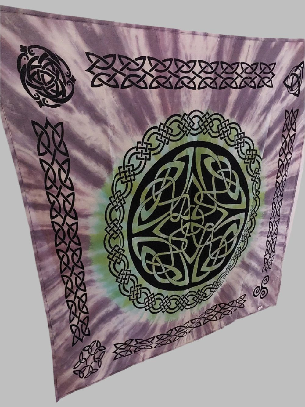 Celtic Green Mandala Wall Hanging