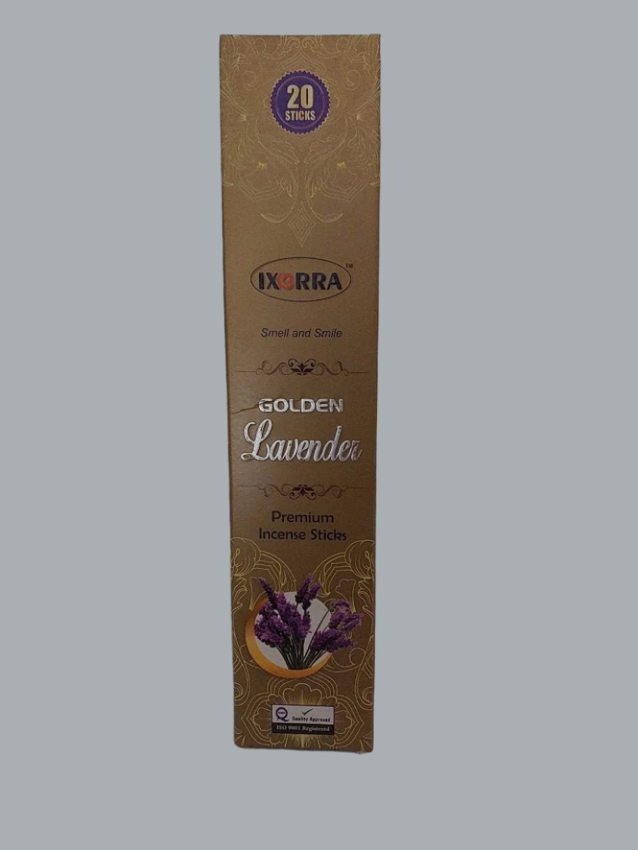 Golden Lavender Incense Sticks