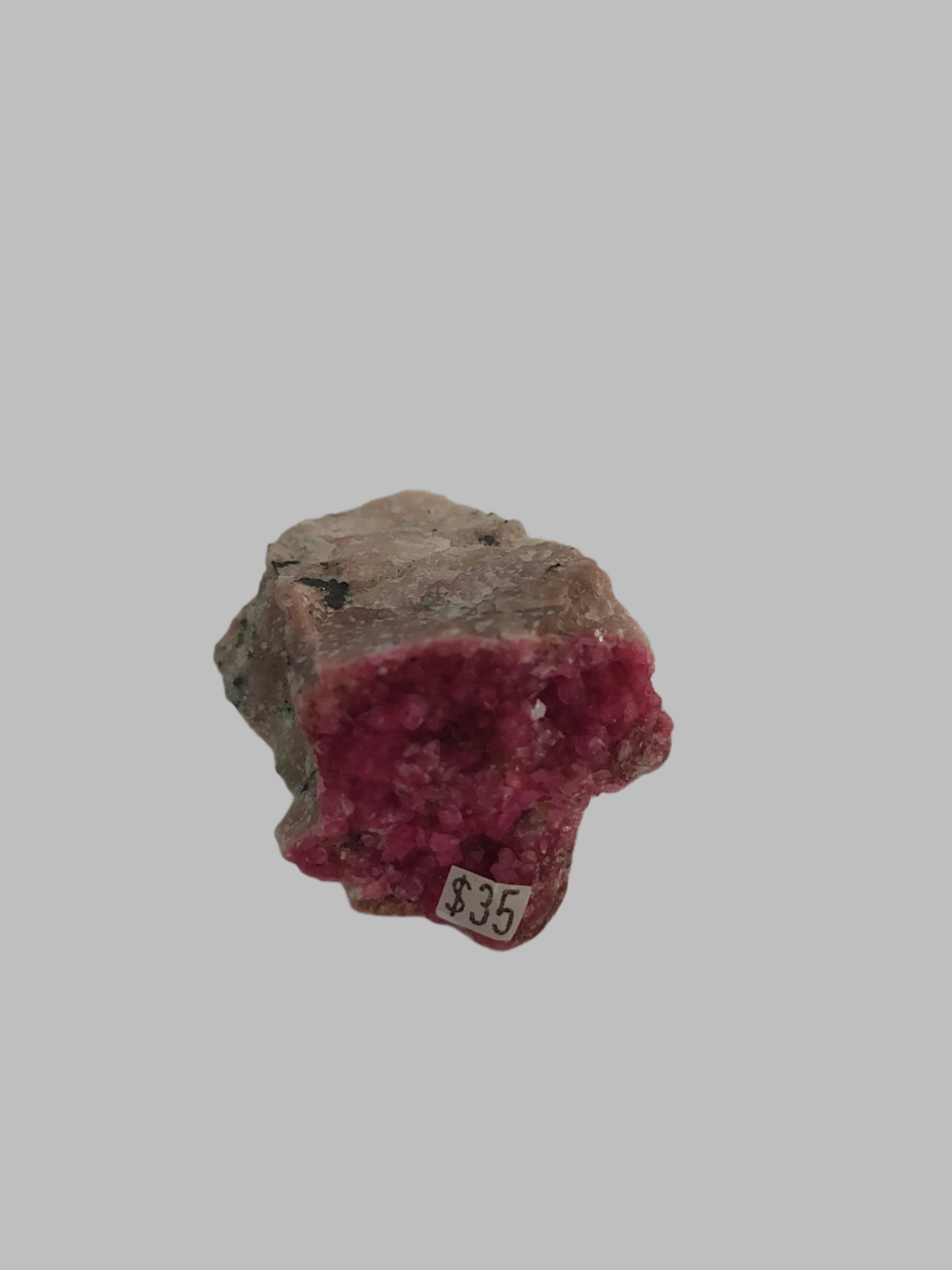 Pink Cobalt Calcite 2 Rough Crystal Chunk