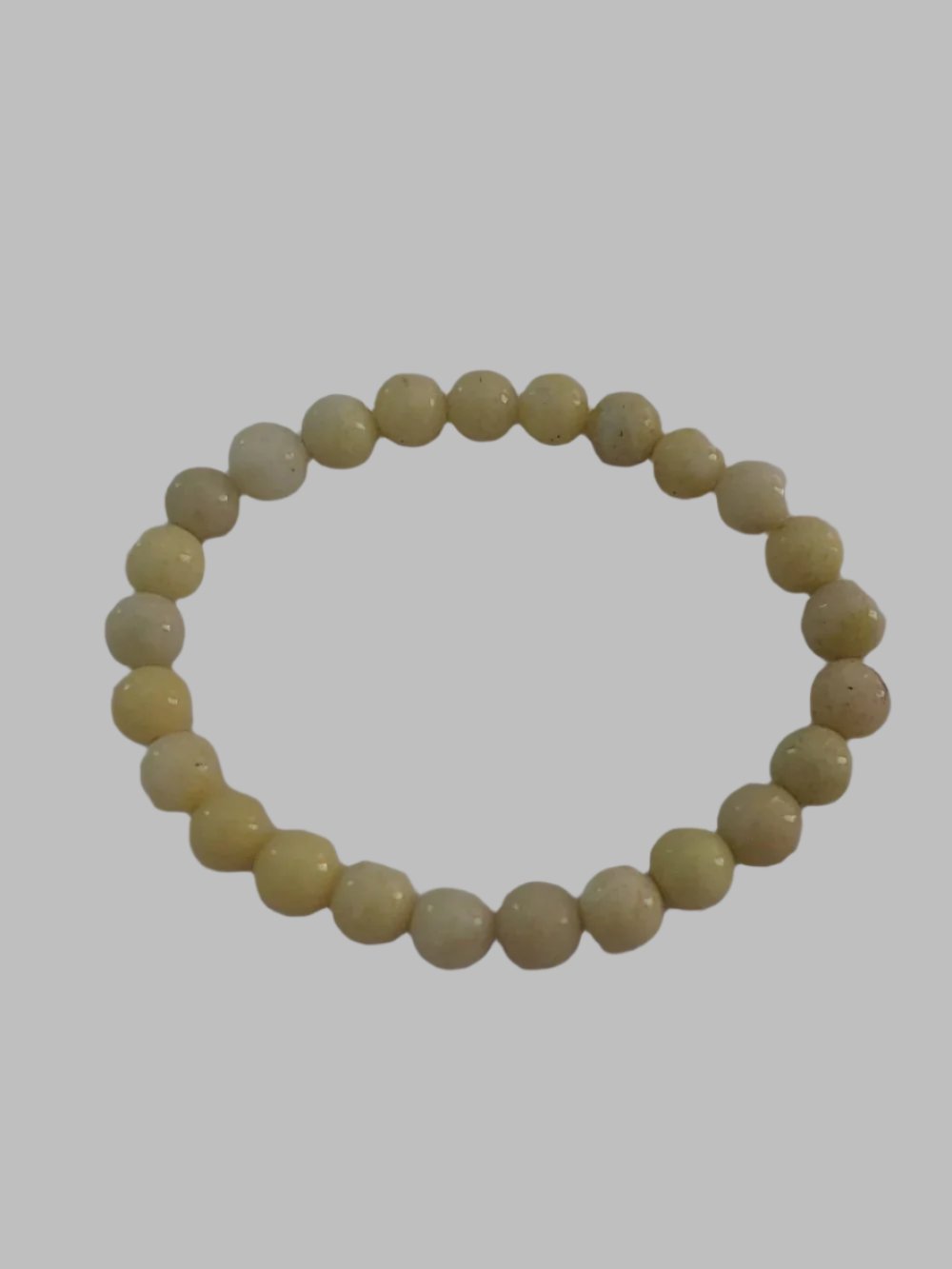 Lemon Agate Crystal Stretch Bracelet