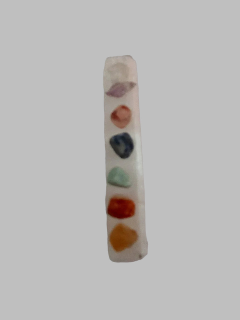 Selenite little Charka Healing Crystal Wand