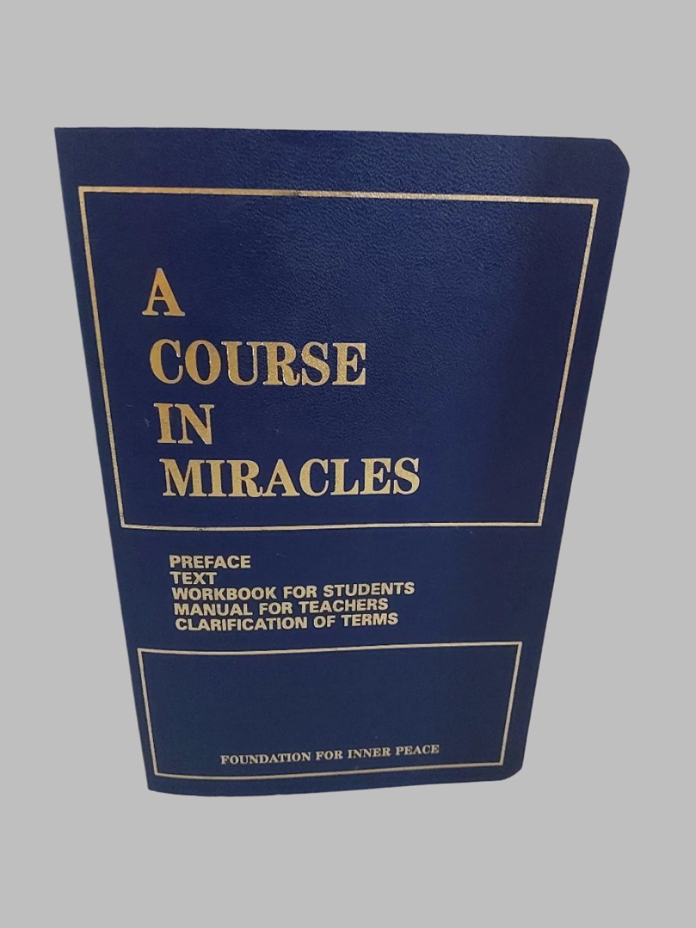 A Course In Miracles Book