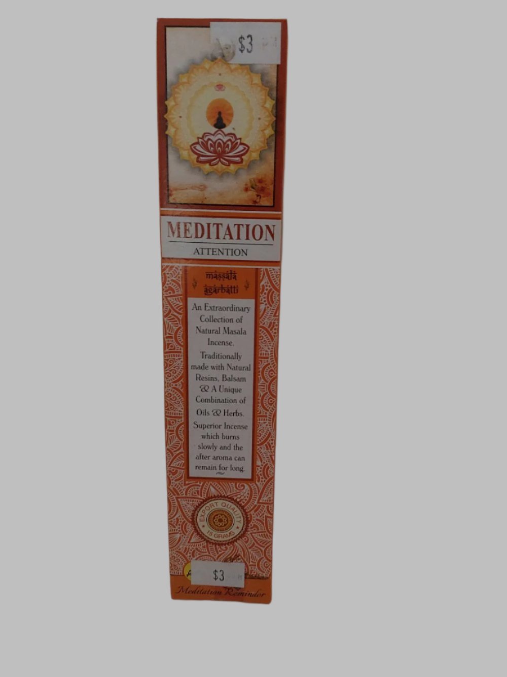 Meditation Incense Sticks