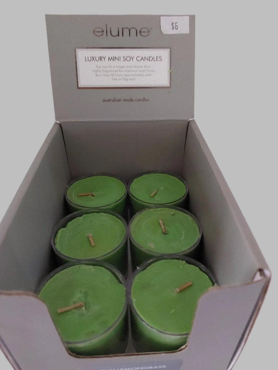 Thai Lemongrass Mini Soy Candle