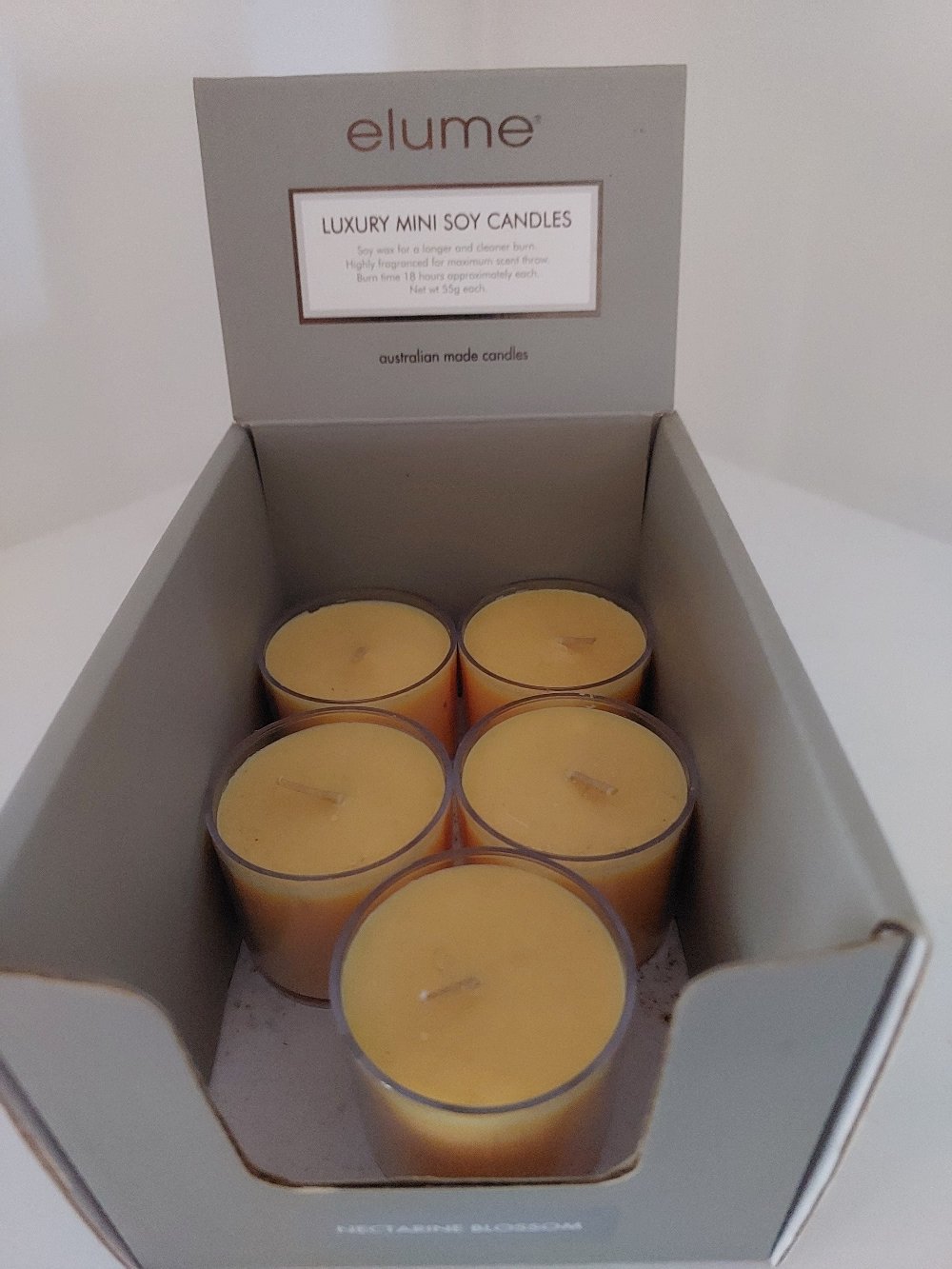 Nectarine Blossom Mini Soy Candle