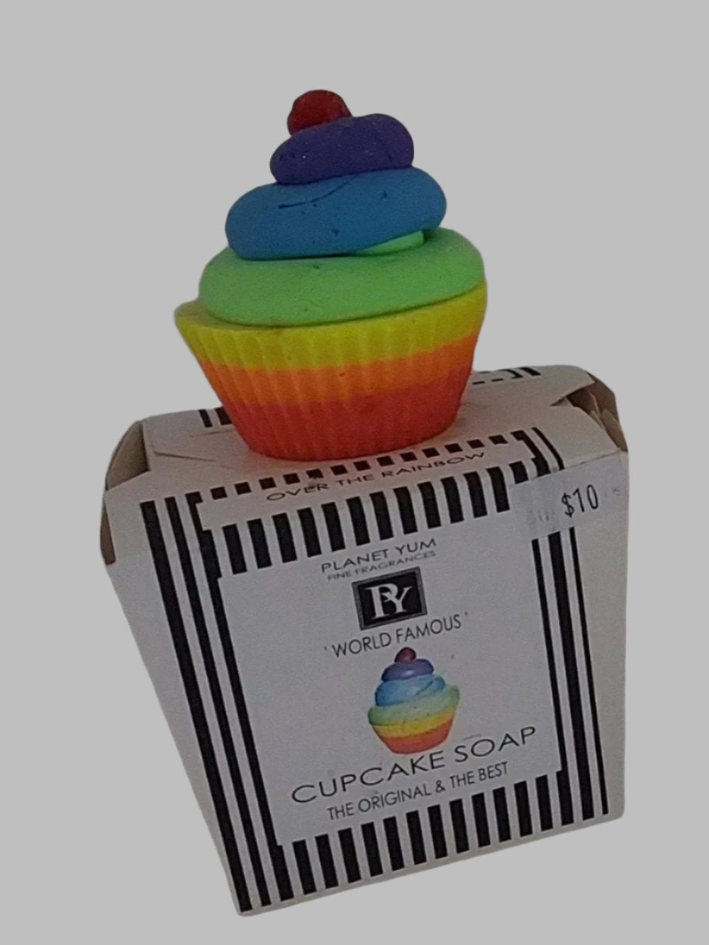 Over The Rainbow Cupcake Soap