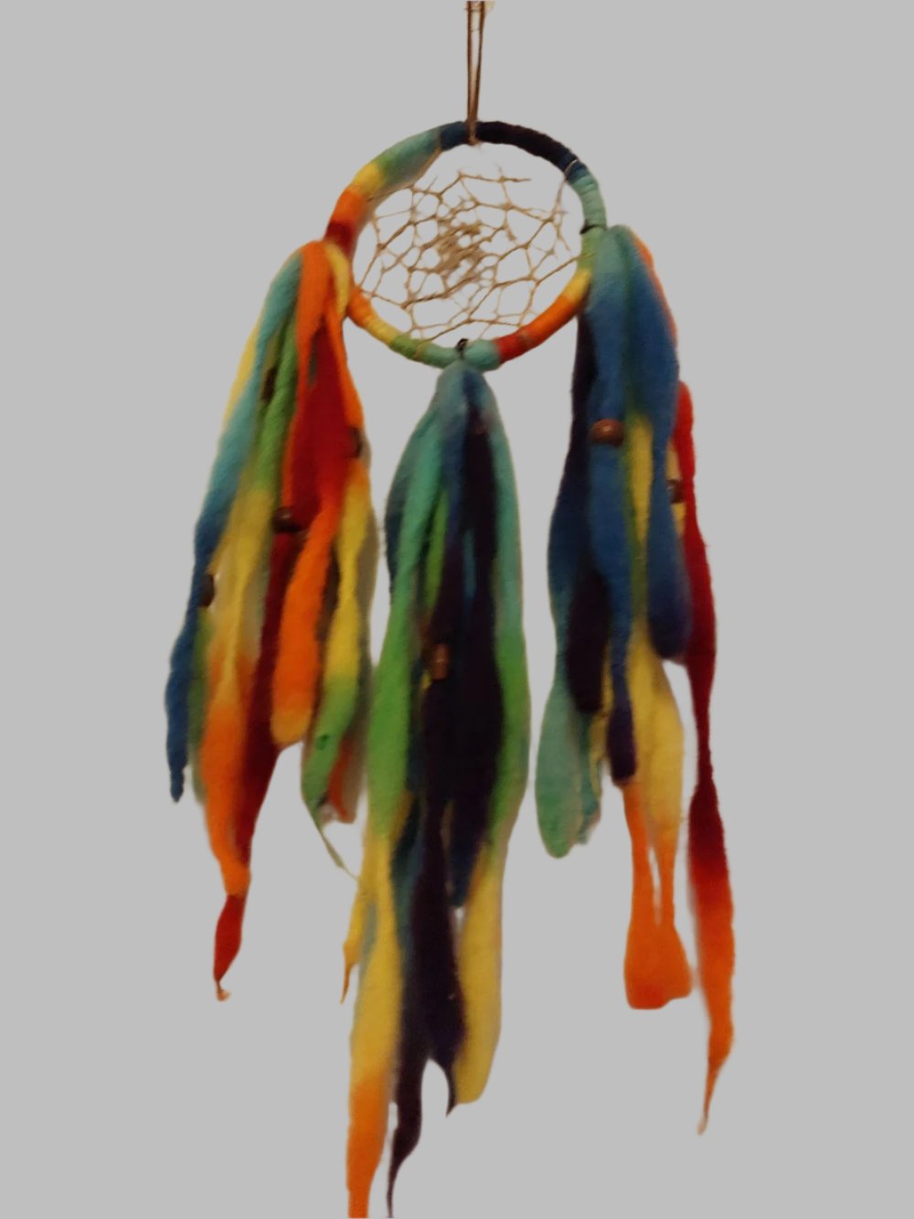 Chakra Dreads Look With Beads Dreamcatcher