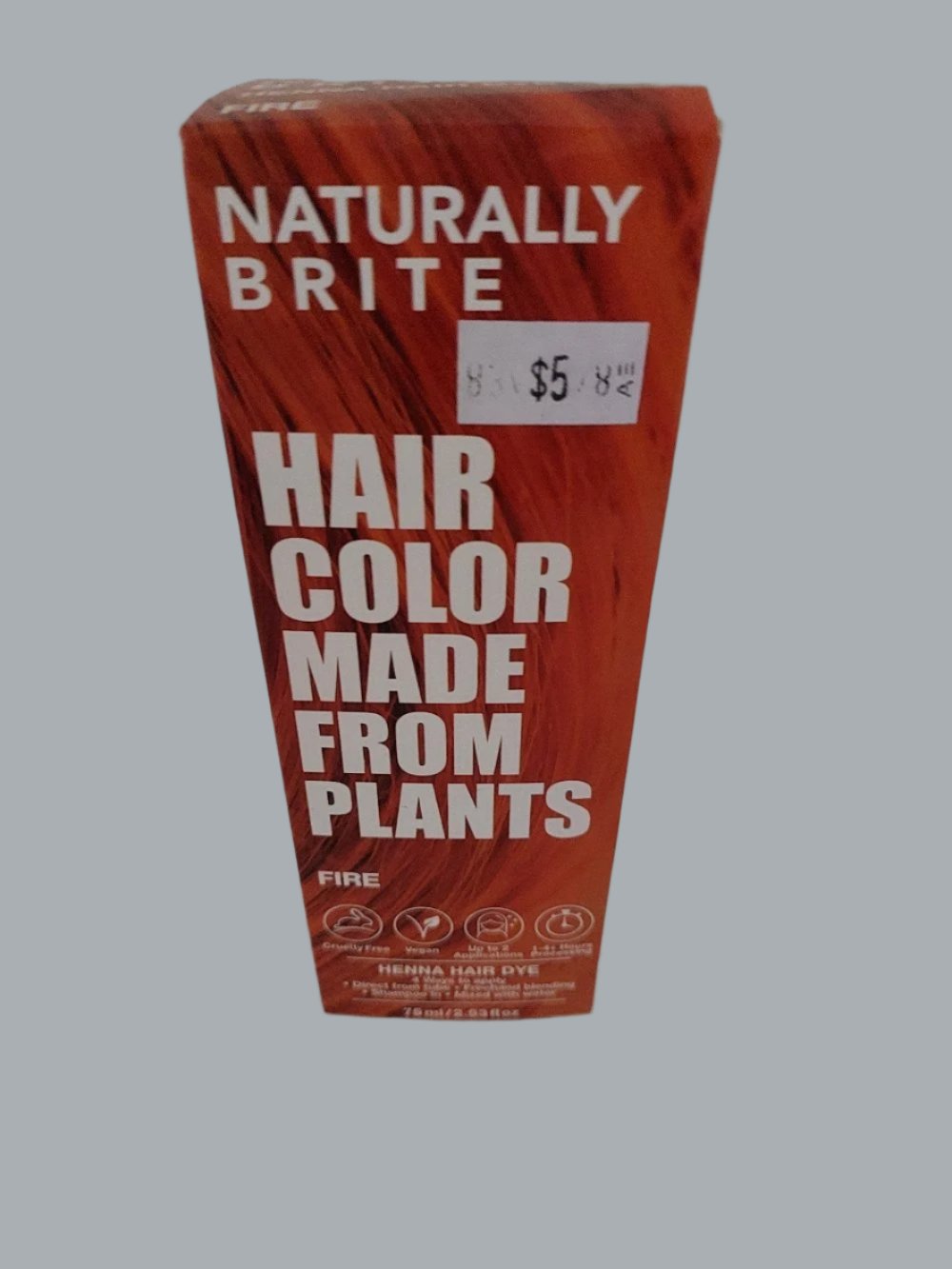 Fire Henna Hair Colour