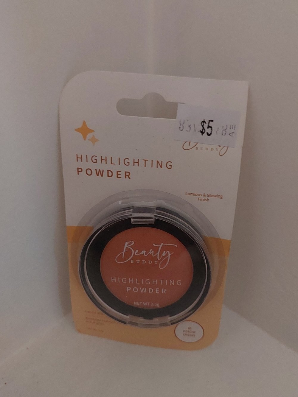 Beauty Buddy Peachy Cheeks Highlighting Powder