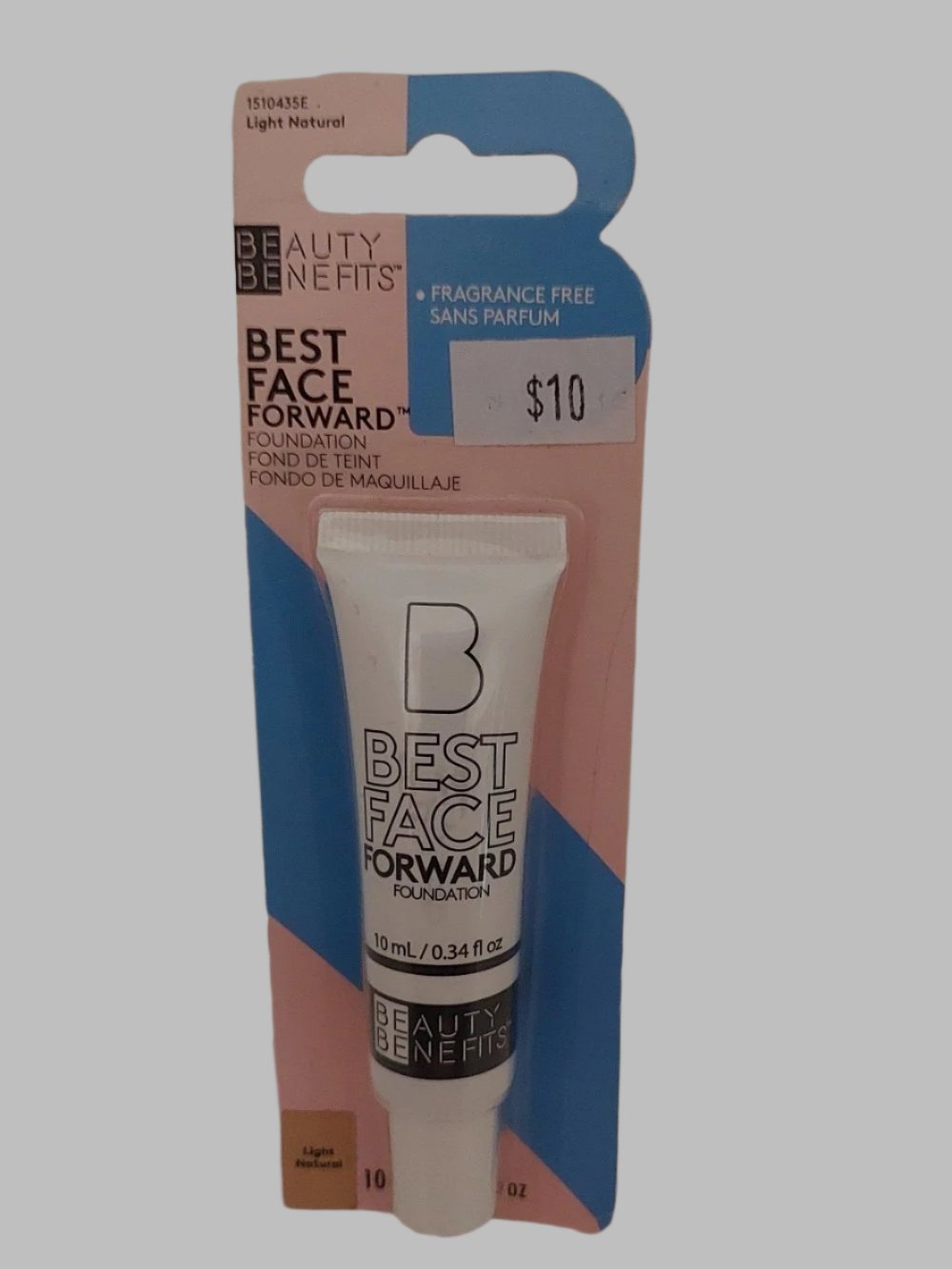 Beauty Benefits Best Face Forward Light Natural Foundation