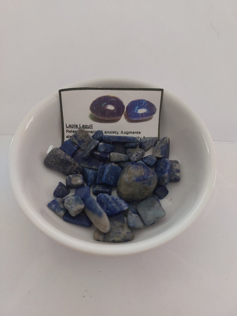 Lapis Lazuli Crystal Tumbled Stone