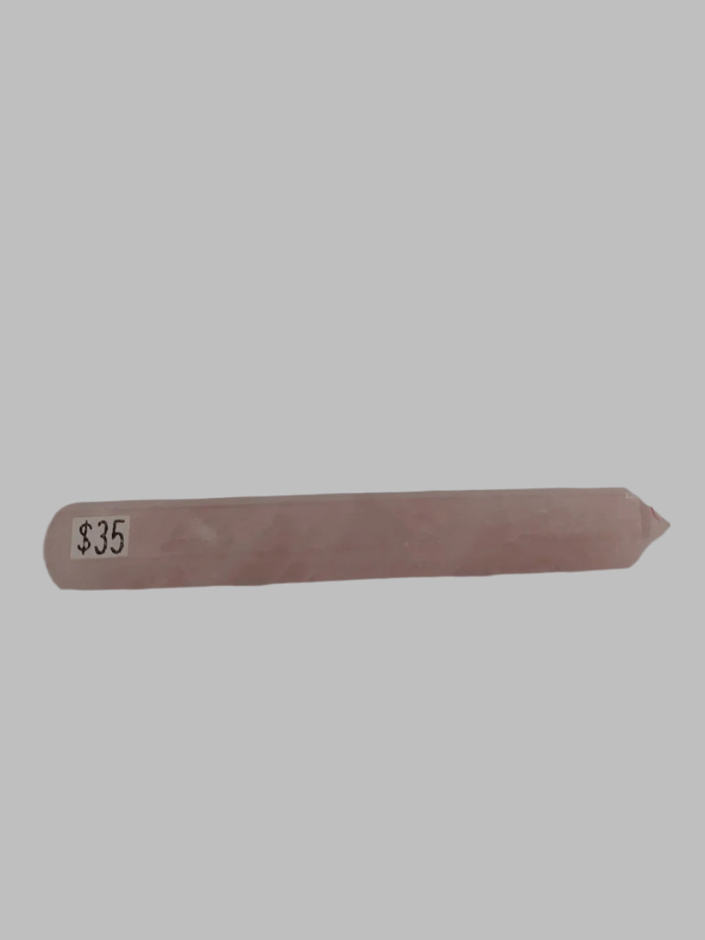 Rose Quartz Single Terminated Crystal Wand