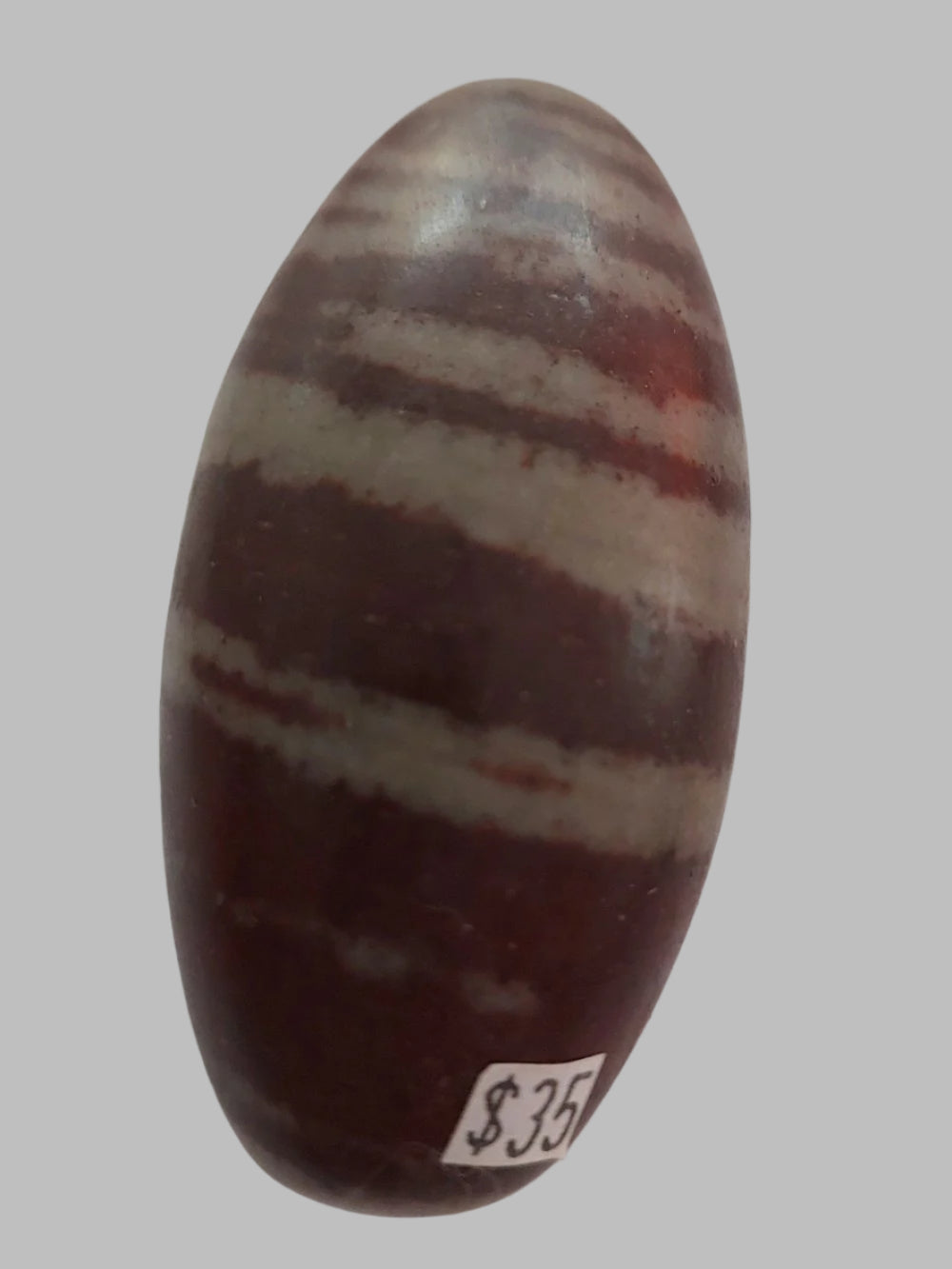 Shiva Lingam Polished Crystal Egg