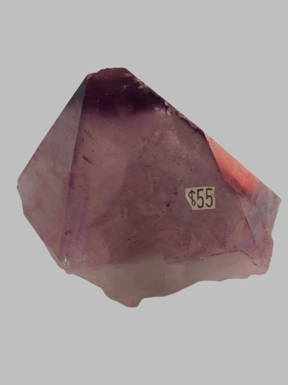 Amethyst Semi Polished Terminated Crystal Point