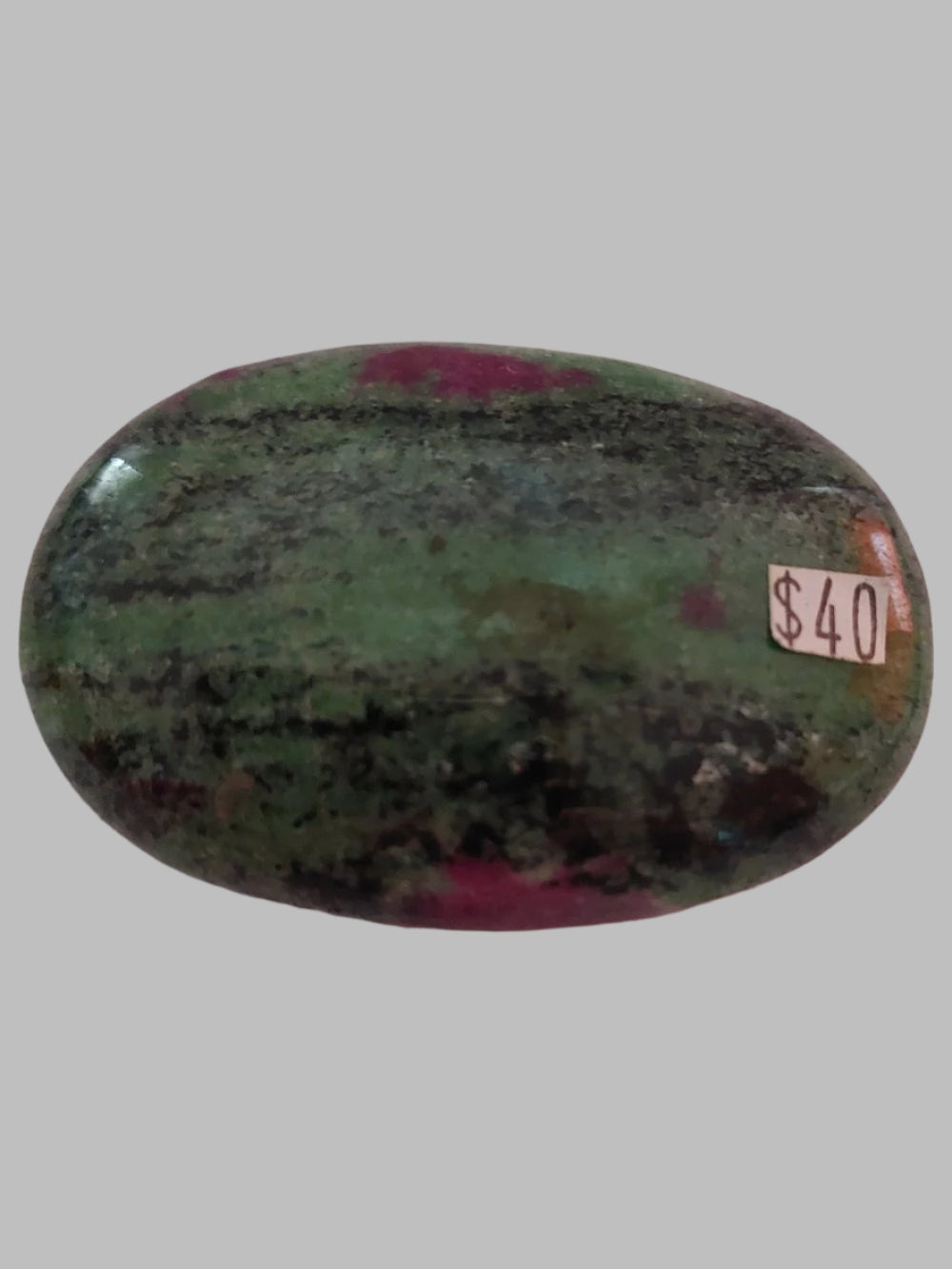 Ruby In Zoisite Polished Crystal Soapstone