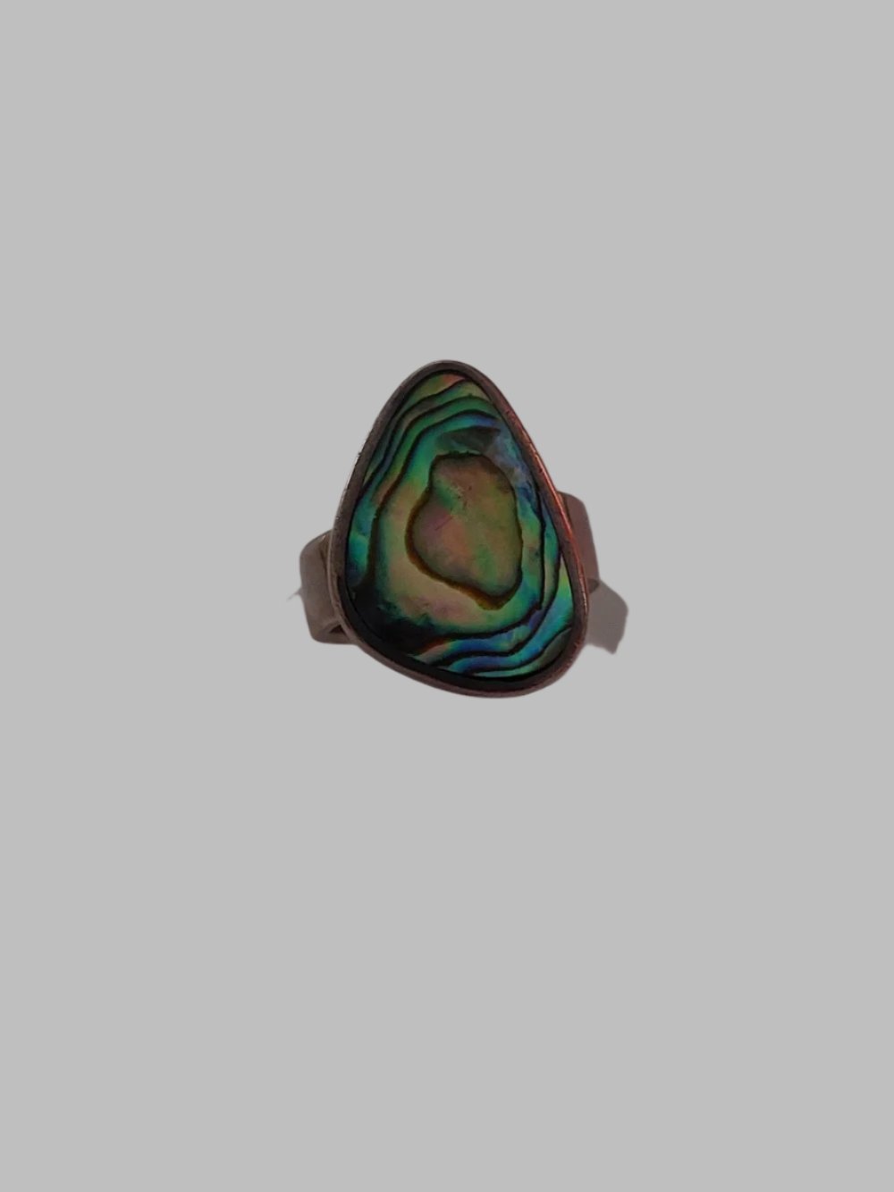 Abalone Shell Sterling Silver 925 Ring