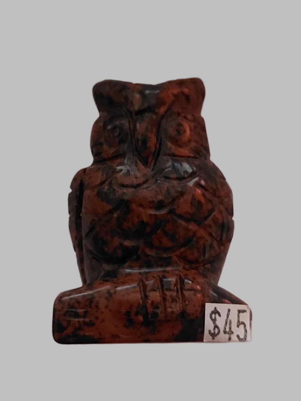 Brecciated Jasper Crystal Owl