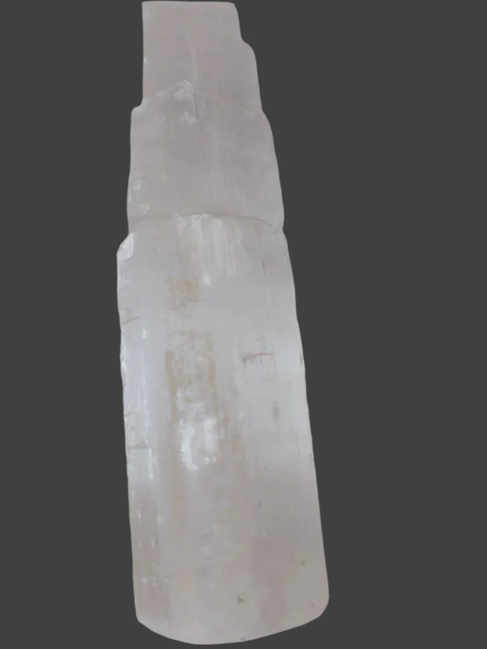 Selenite Med Crystal Tower