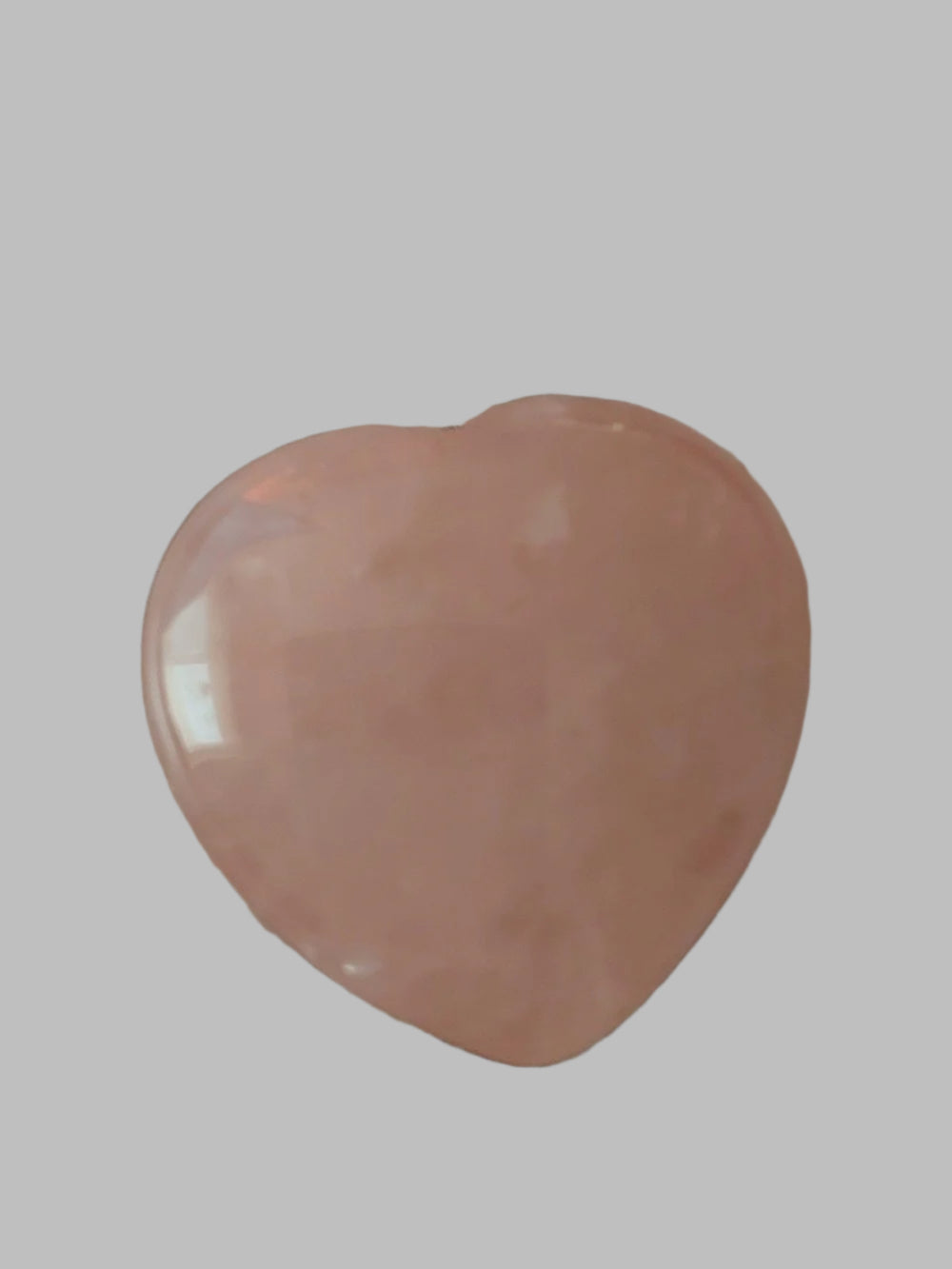 Rose Quartz Crystal Heart