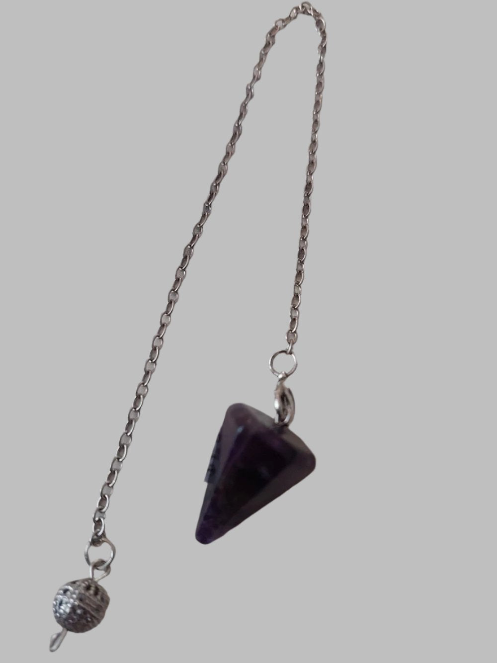 Amethyst Crystal Pendulum