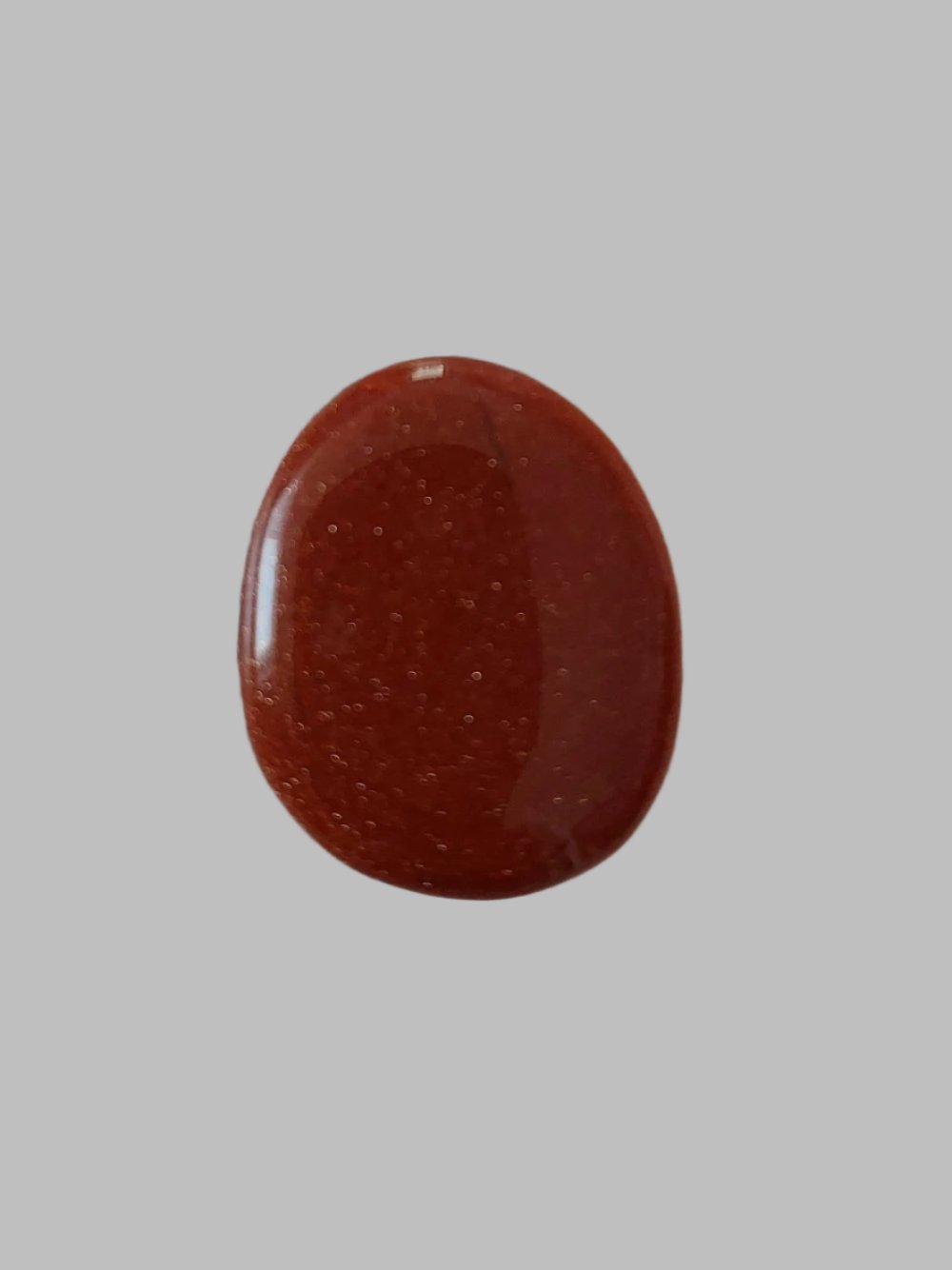 Goldstone Polished Crystal Flat stone